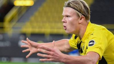 Haaland tiene contrato con el Dortmund hasta 2024.