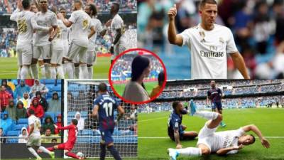 Las imágenes que dejó la victoria del Real Madrid (3-2) sobre el Levante en la cuarta jornada de la Liga Española 2019-20.