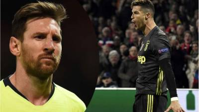 Cristiano Ronaldo es el máximo goleador de la Champions League por delante de Messi. Fotos AFP