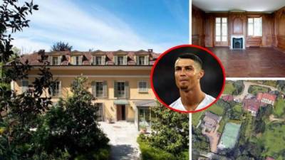 La prensa deportiva en Italia publica imágenes de la que será la casa donde vivirá Cristiano Ronaldo tras hacerse oficial su fichaje por la Juventus de Turín.