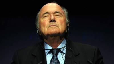 Joseph Blatter fue suspendido por 90 días hace unos meses.