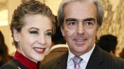 Edith González y Lorenzo Lazo se casaron en 2010.