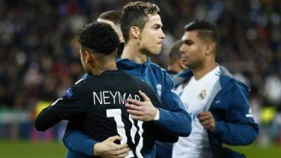 CR7 y Neymar fueron protagonistas en la ida de la Champions League.