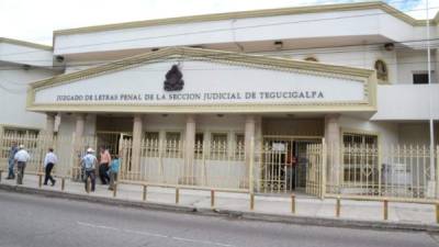 Sede del Juzgado de lo Penal en Tegucigalpa.