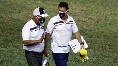 Mauro Reyes no sigue más en el cargo de entrenador de Honduras Progreso. Foto Neptalí Romero