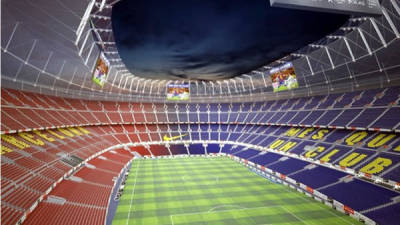 Así sería el nuevo Camp Nou.