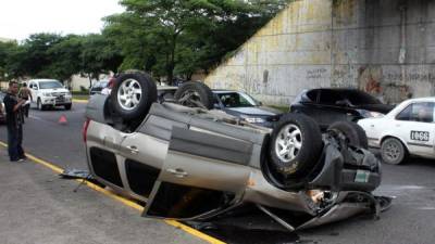 La DNVT registró hasta noviembre de 2019 más de 5,470 accidentes automovilísticos a nivel nacional.