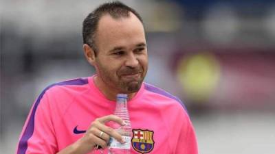 Iniesta, sencible baja para el Barcelona.