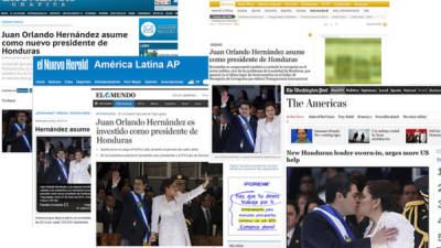 Desde temprano las redes sociales y medios de comunicación mantuvieron al mundo informado de la asunción de Juan Orlando Hernández como nuevo presidente de Honduras.