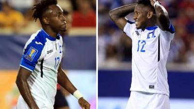 Alberth Elis y Romell Quioto han sido muy criticados por sus fallos en lo que va de la Copa Oro 2017.