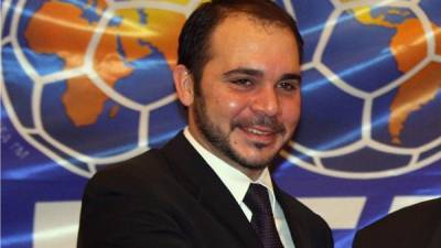 El jordano Ali Bin Al Hussein, candidato a la presidencia de la FIFA.