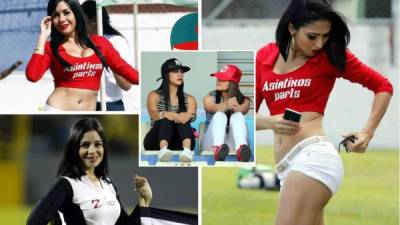 La octava jornada del Torneo Apertura 2017-2018 de la Liga Nacional del fútbol hondureño fue engalanada por bellas chicas.