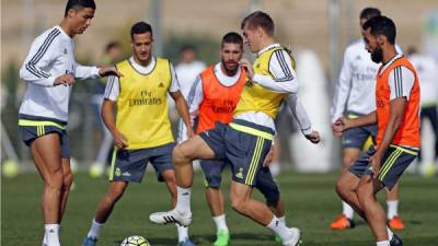 El Real Madrid se ha preparado para enfrentar al Levante. Foto RealMadrid.com