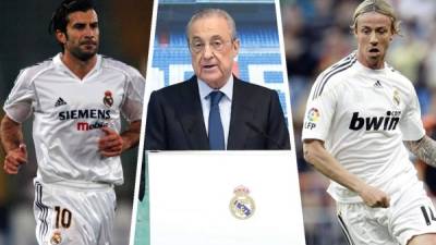 Florentino Pérez atacó a Luis Figo y Guti, dos exjugadores del Real Madrid, en nuevos audios que publicó el diario El Confidencial.