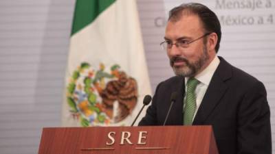 Luis Videgaray, que renunciara a la Secretaría de Hacienda, es ahora el nuevo canciller mexicano.