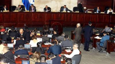 Diputados del Congreso Nacional. Foto de archivo.