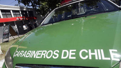 Una patrulla de los carabineros de Chile. Foto de Archivo