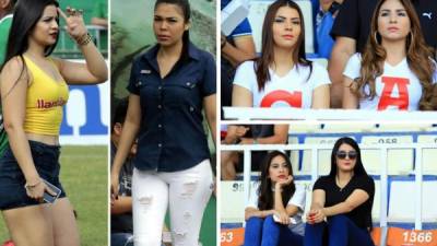 La quinta jornada del Torneo Clausura 2018 de la Liga Nacional del fútbol hondureño estuvo adornada por estas chicas.