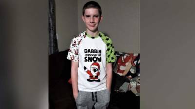 Khyler Edman (de 15 años) es considerado un 'héroe' por su familia.