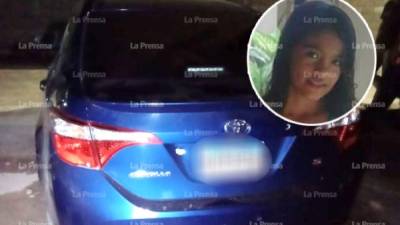 Estefany Yolany López viajaba con su madre en el carro.