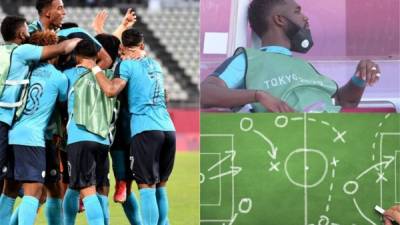 La Sub-23 de Honduras se enfrenta este miércoles a Corea del Sur en donde buscará el pase a cuartos de final de los Juegos Olímpicos. El combinado catracho presentará novedades en el 11 titular. Fotos AFP y Fenafuth.