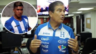 Jorge Luis Pinto confirmó que Michael Chirinos no quiso estar en la Selección de Honduras.