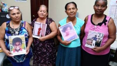 Tres madres progreseñas mantienen la fe de encontrar pistas que las lleven a sus hijos.