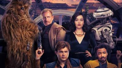 Alden Ehrenreich, Emilia Clarke, Donald Glover y Phoebe Waller Bridge, protagonistas de “Solo: A Star Wars Story”, un homenaje a la saga.