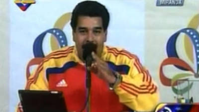 El presidente de Venezuela, Nicolás Maduro.