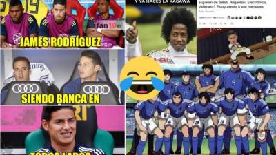 Colombia arrancó el Mundial de Rusia 2018 perdiendo contra Japón y los memes no perdonan a los colombianos.