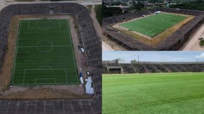 El Estadio Roberto Suazo Córdoba de la ciudad de La Paz ha sido transformado y hoy hermoso. En este recinto deportivo deportivo ya analizan disputar partidos de la Liga Nacional de Honduras.