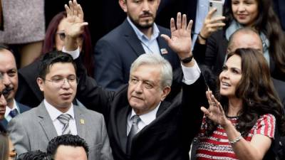 El presidente de México, Andrés Manuel López Obrador. Foto: AFP