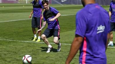 Leo Messi se salvó de que no le hicieran esta vez el control de dopaje.