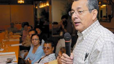 Armando Euceda, director de postgrados de la Universidad Nacional Autónoma de Honduras.