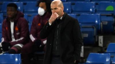 Zinedine Zidane admitió que el Chelsea fue superior que el Real Madrid. Foto AFP