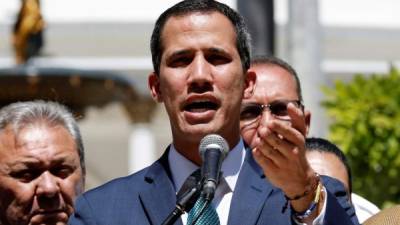 Guaidó advirtió al Gobierno de Maduro que la ayuda humanitaria enviada por EEUU es para el pueblo venezolano./AFP.