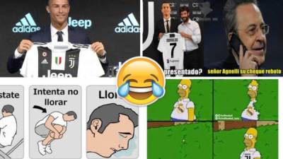 Los divertidos memes que nos dejó la presentación de Cristiano Ronaldo con la Juventus. Muchas burlas al Real Madrid.
