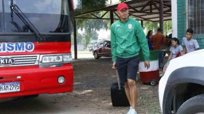 Denovan Torres viajó con el Marathón para el partido contra el Vida. Foto Neptalí Romero