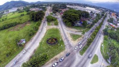 En los próximos días iniciarían las primeras obras en el sector norte de la capital industrial. Foto drone: Yoseph Amaya.