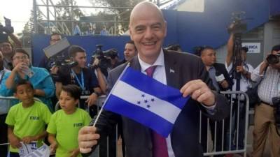 Gianni Infantino, presidente de la FIFA.