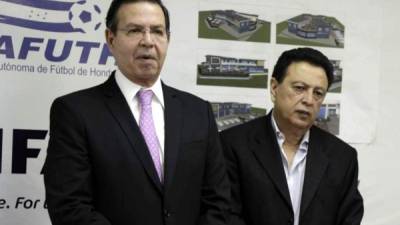 Rafael Leonardo Callejas y Alfredo Hawit están acusados por corrupción en el escándalo de la FIFA