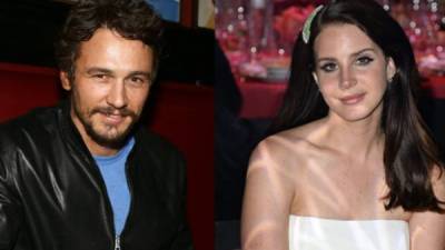 El actor James Franco y la cantante Lana del Rey.