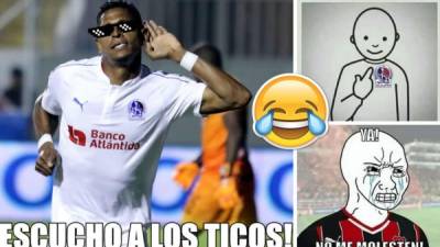 El Olimpia derrotó (2-0) a la Liga Deportiva Alajuelense y las burlas al equipo tico no se han hecho esperar en las redes sociales. Estos son los mejores memes.