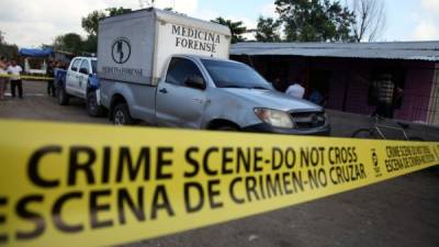 La mujer fue asesinada por su vecino a machetazos en Tegucigalpa.