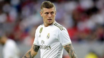 Toni Kroos, mediocampista alemán del Real Madrid.