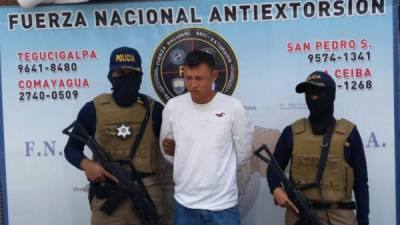 El detenido era investigado por los agentes antiextorsión.