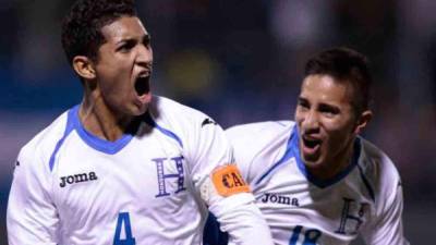 Allan Rivera (Dorsal 4) fue una pieza fundamental para que Honduras lograra el pase al Mundial Sub-17 de Chile en 2015.
