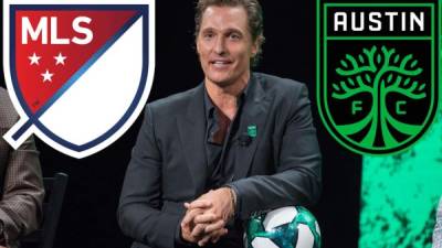 Matthew McConaughey es dueño minoritario del Austin FC, franquicia de expansión de la MLS.