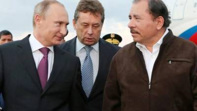 Daniel Ortega dijo que las tropas rusas participarán en operaciones contra el delito en el mar Caribe y en el océano Pacífico nicaragüense. Fotografía: EFE.