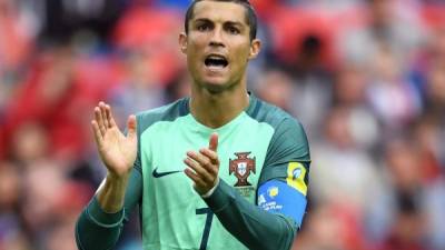 CR7, estrella de la selección de Portugal en la Copa Confederaciones.